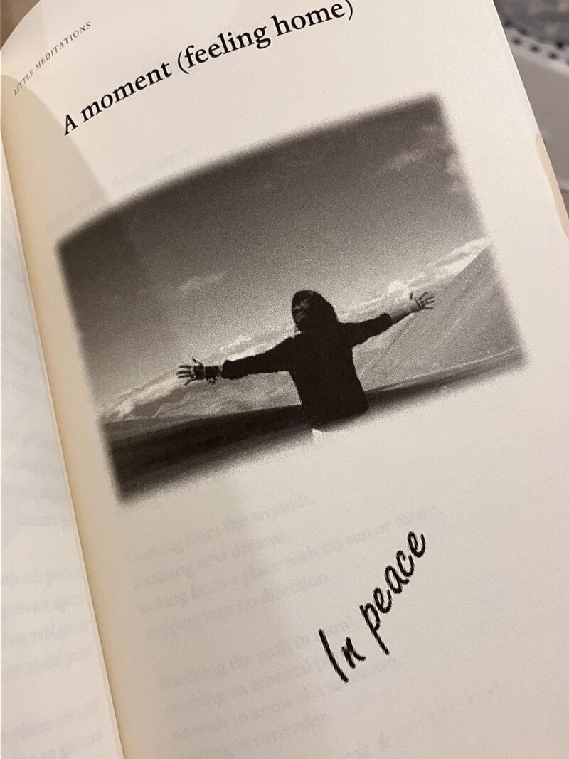 A page from the book Little Meditations